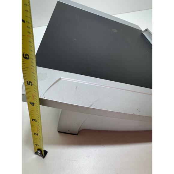 Fellowes Computer Lap Top Stand Black Silver Cosmetic Signs of Wear 15X11X4 - Picture 9 of 12
